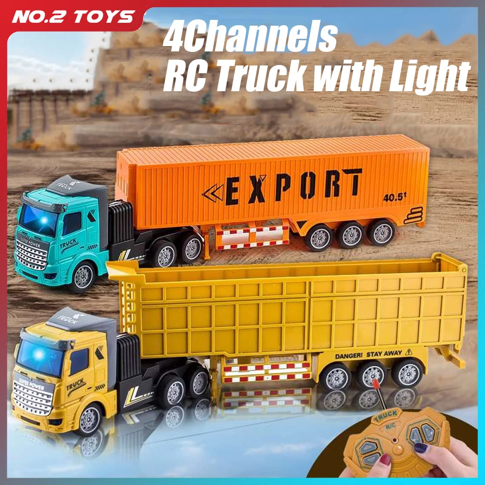 Hobby Rc Van - 1/48 rc caminhão contêiner brinquedo crianças