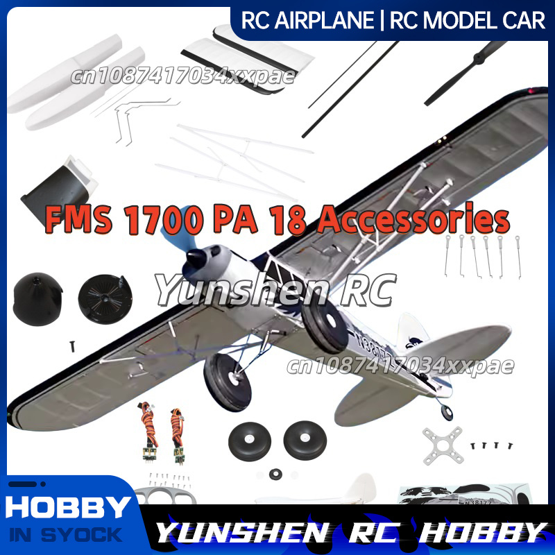 Rc Hobby Car - Adesivos decorativos para avião FMS RC,