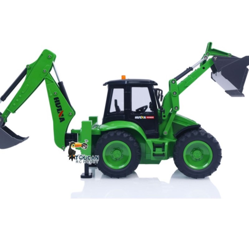Rc Excavator Hobby - Escavadeira Retroescavadeira com Controle Remoto HUINA