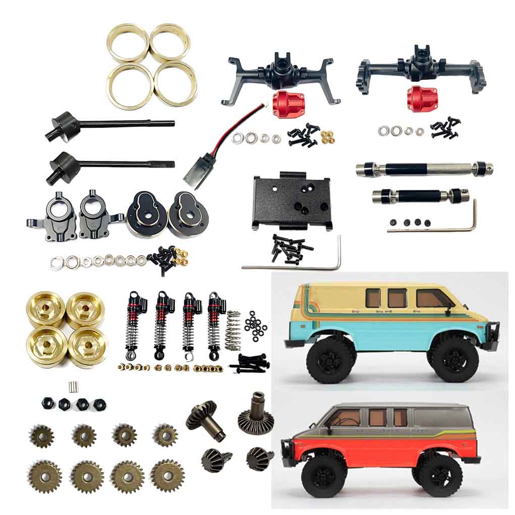 Rc Hobby Plus - Adaptador de cubo de roda, amortecedor