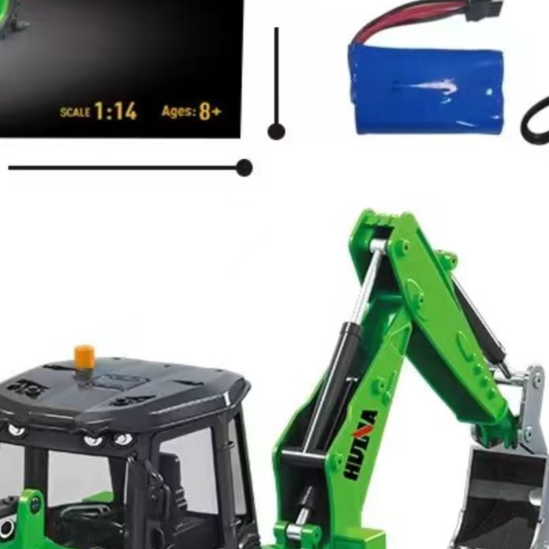 Rc Excavator Hobby - Venda nos EUA HUINA 1/14 1579