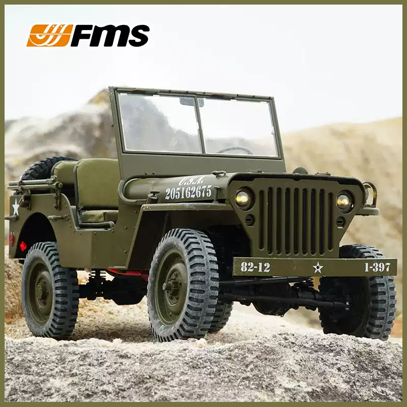 Rc Hobby Zone - Acessórios para FMS 1/6 Climber 1941