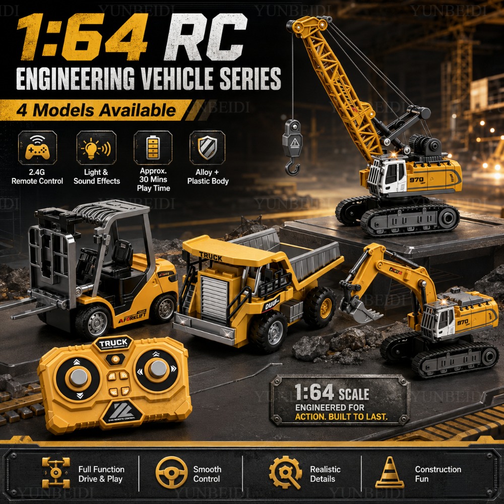 Rc Excavator Hobby - Mini Carro de Controle Remoto em