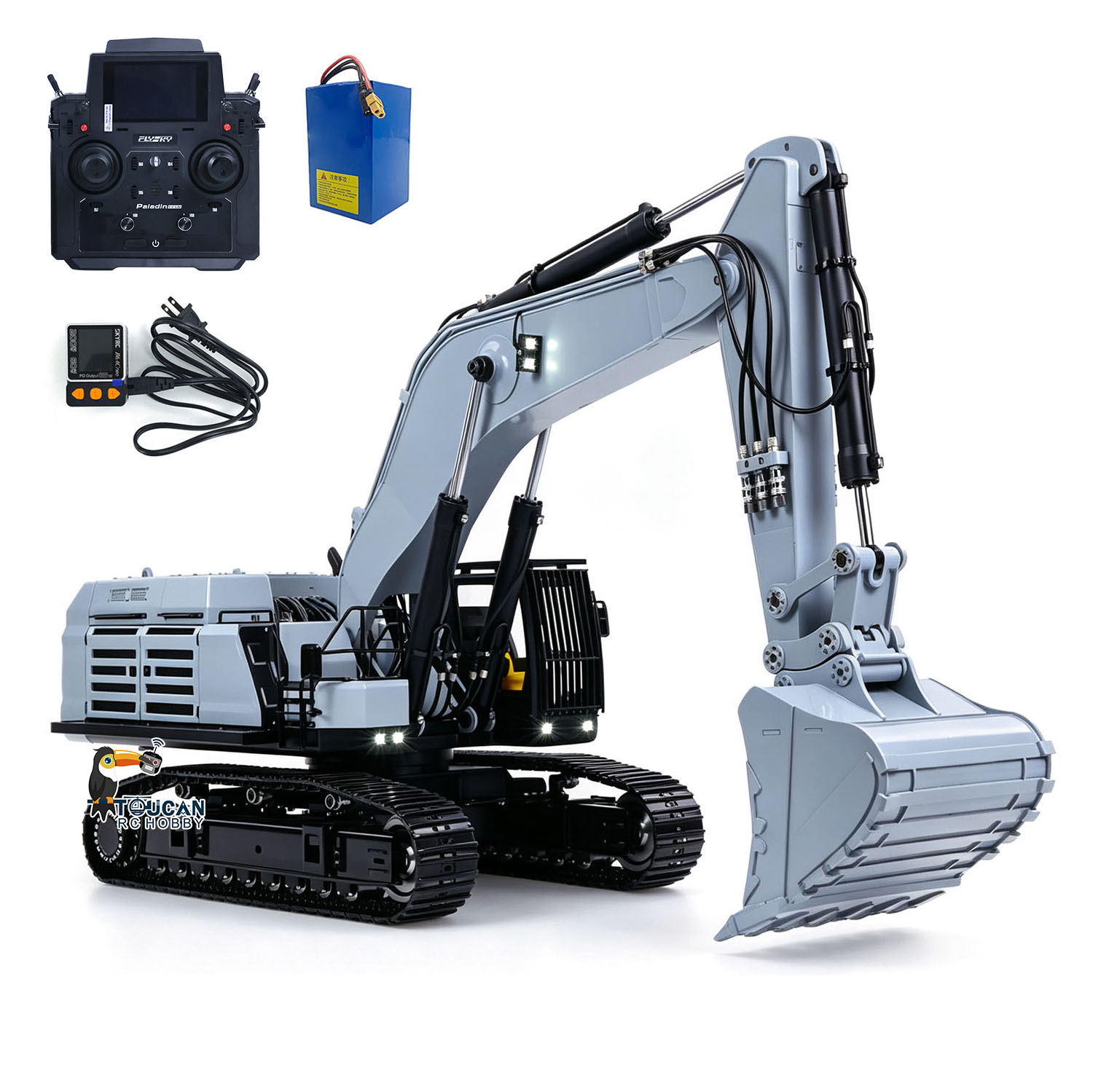 Escavadeira Pesada Hidráulica  - Rc Excavator Hobby avaliação e preço