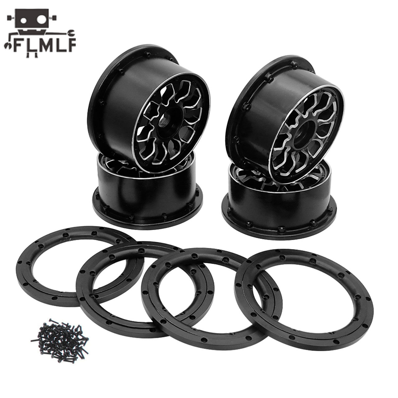 Cubos de Roda Metálicos Diante - Hobby Rc Van avaliação e preço