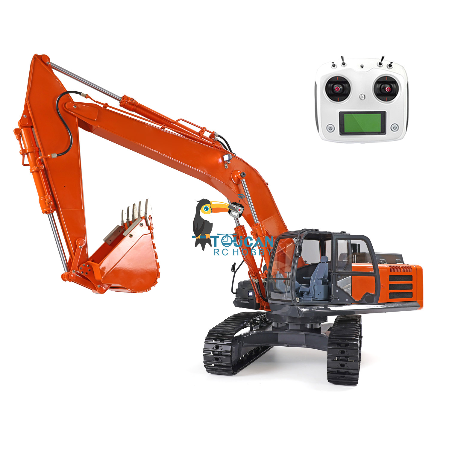 Jzm 1/12 360 H3 Escavadeira Hi - Rc Excavator Hobby avaliação e preço