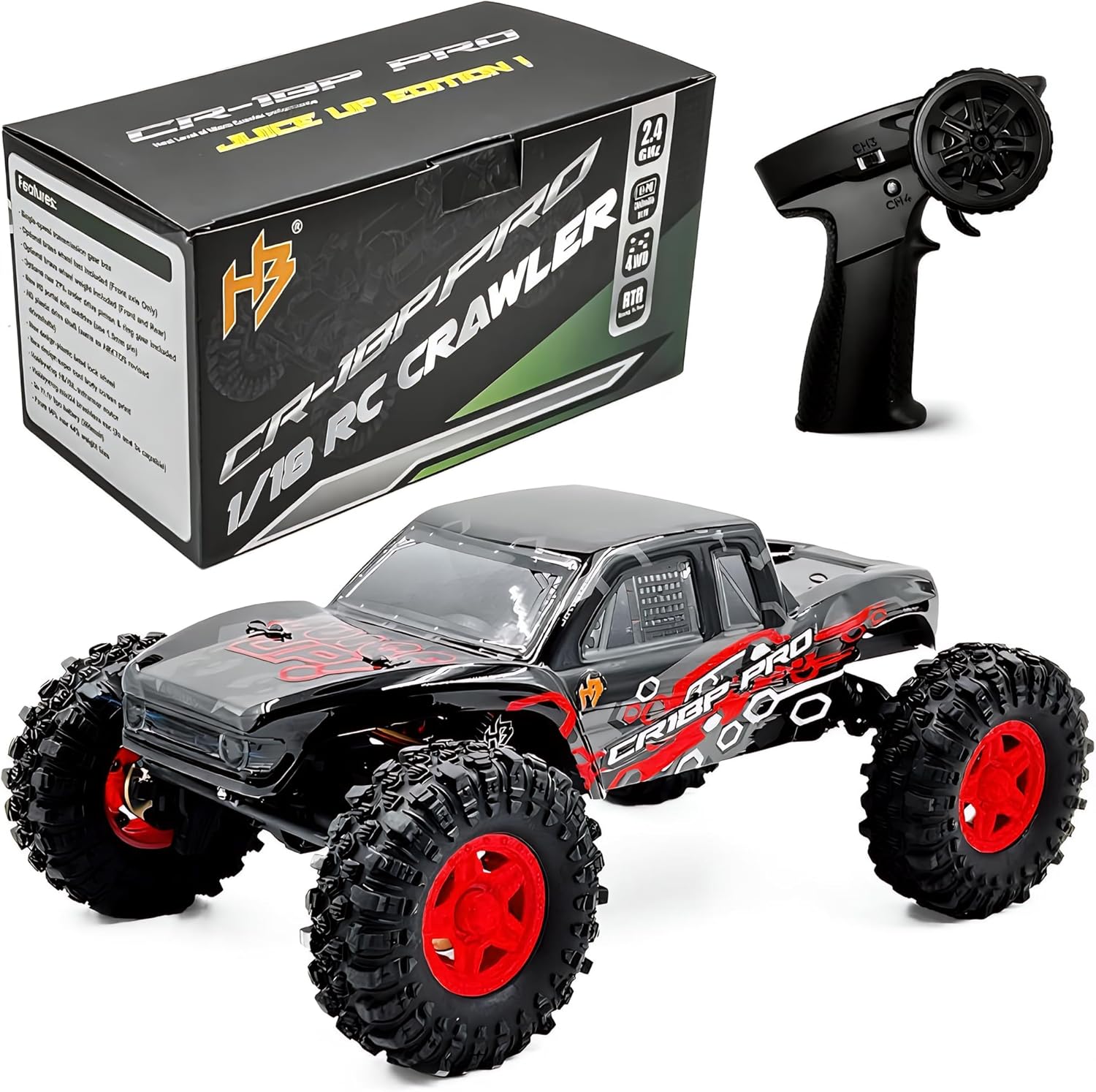 HobbyPlus 1/18 RC Crawler - CR - Rc Hobby Plus avaliação e preço