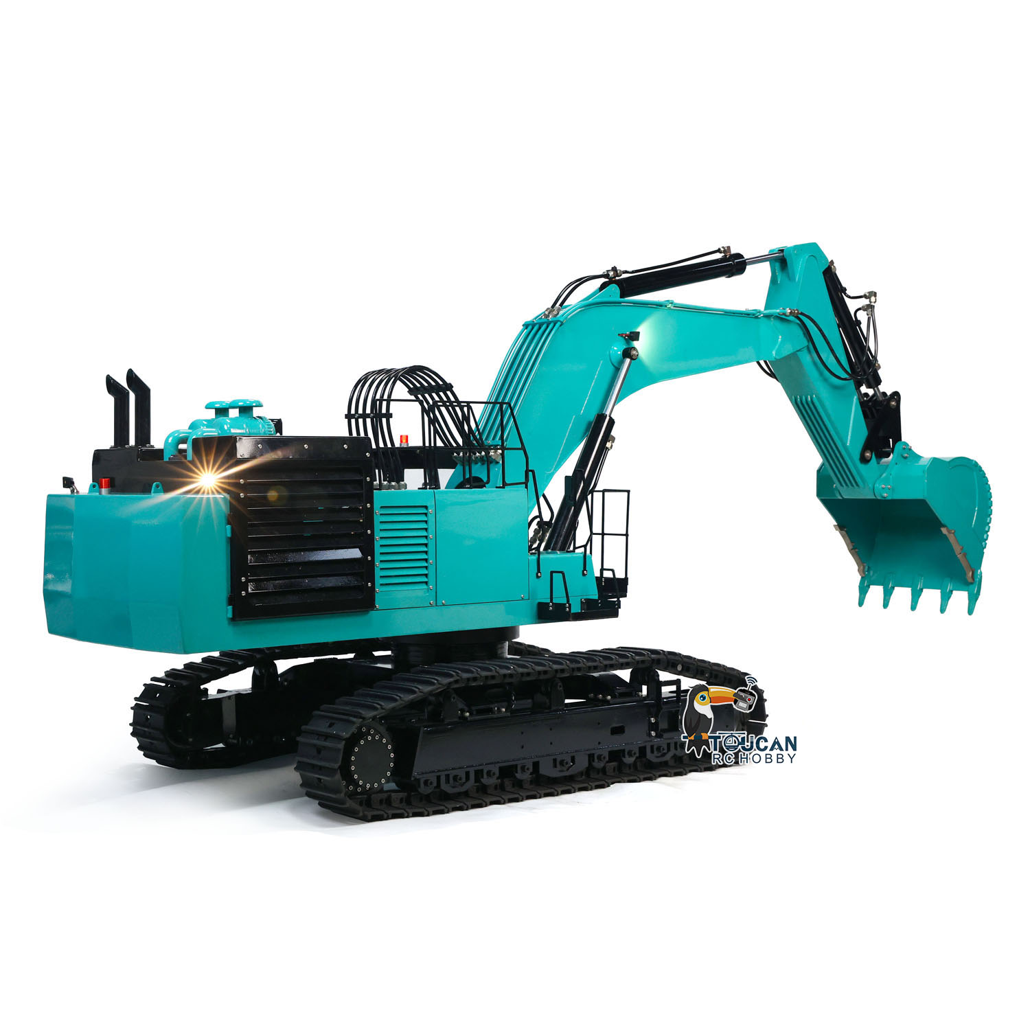 Escala 1/8 pc1250 rc escavadei - Rc Excavator Hobby avaliação e preço