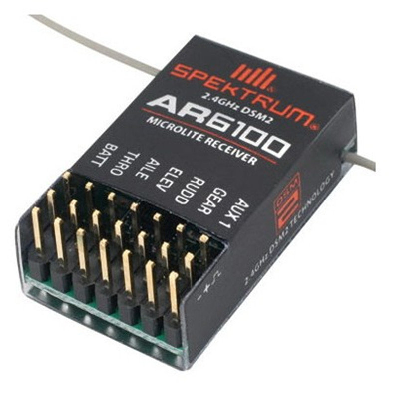 AR6100 DSM2 6CH 2.4GHz Recepto - Rc Hobby Car avaliação e preço