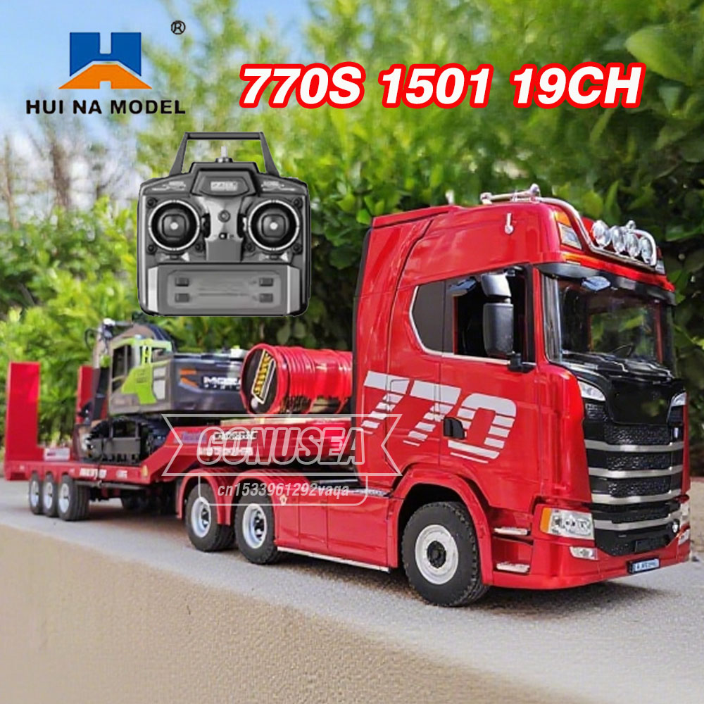 Huina 1501 770s 1/18 rc caminh - Hobby Rc Van avaliação e preço
