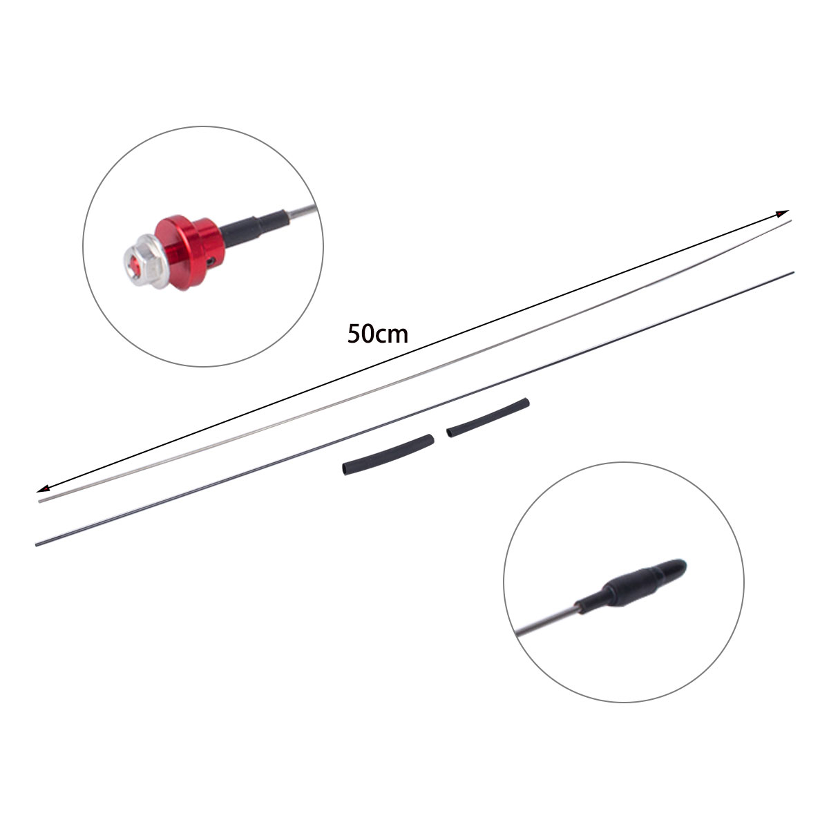 Antena de simulação ajustável  - Rc Hobby Zone avaliação e preço