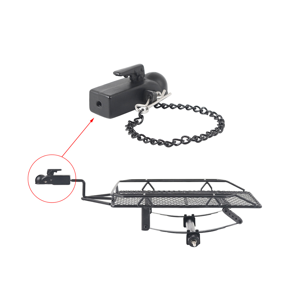 Cabeça de reboque de metal, ga - Hobby Rc Van avaliação e preço