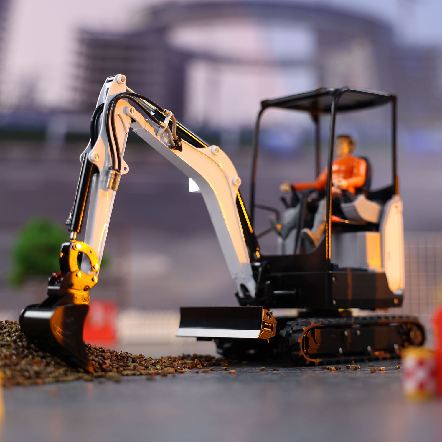 Mini Escavadeira RC RTR JX E20 - Rc Excavator Hobby avaliação e preço